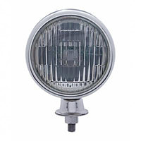 United Pacific Stainless Steel Teardrop Spot Light With Clear Lens