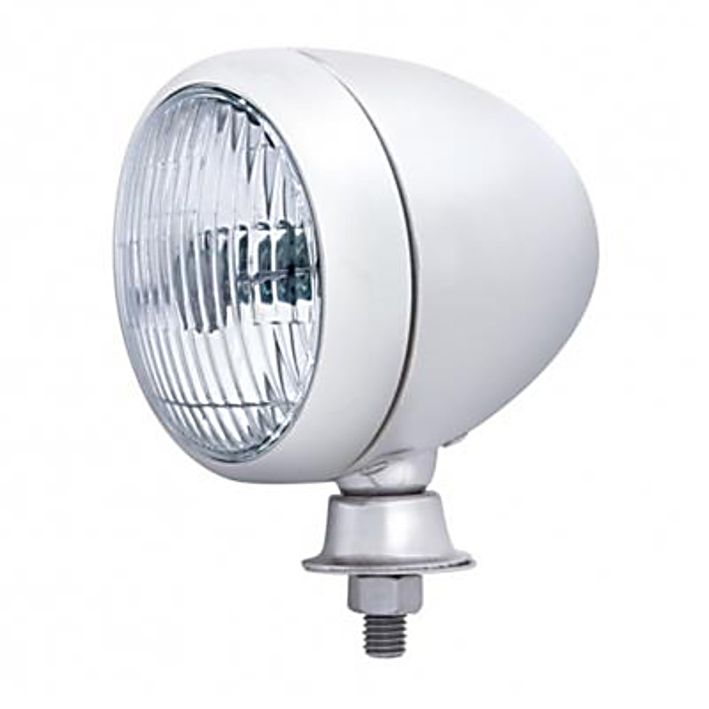 United Pacific Stainless Steel Teardrop Spot Light With Clear Lens