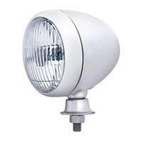 United Pacific Stainless Steel Teardrop Spot Light With Clear Lens