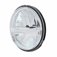 ULTRALIT - 8 High Power LED 5-3/4" Headlight - Silver