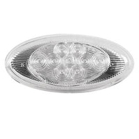 Maxxima Peterbilt Lightening Oval Chrome Amber Side Turn/Marker Replacement Light