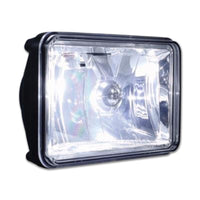 ULTRALIT - Single High Power CREE LED 4" X 6" Headlight - Low or High Beam