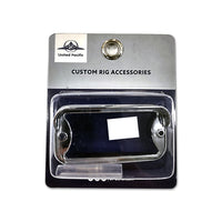 Small Rectangular Light Bezel for 6 LED Double Face Dual Function Lights