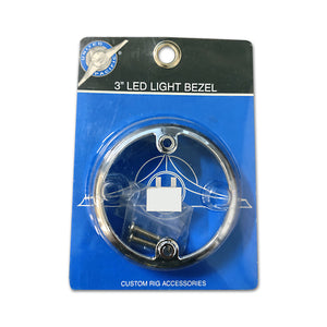 Light Bezel w/ No Visor for 3" 15 LED Double Face Dual Function Light