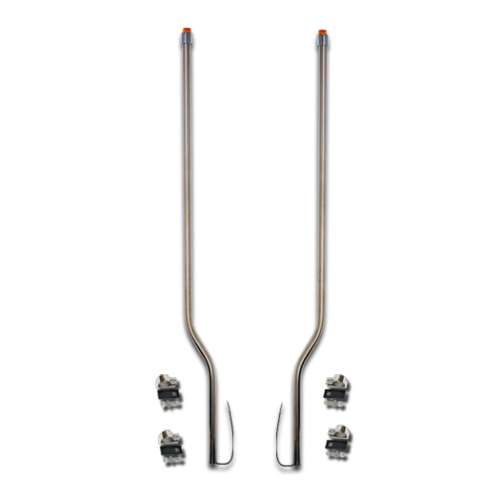 Bores Mfg. Freightliner / International / Peterbilt / Volvo Bumper Guides