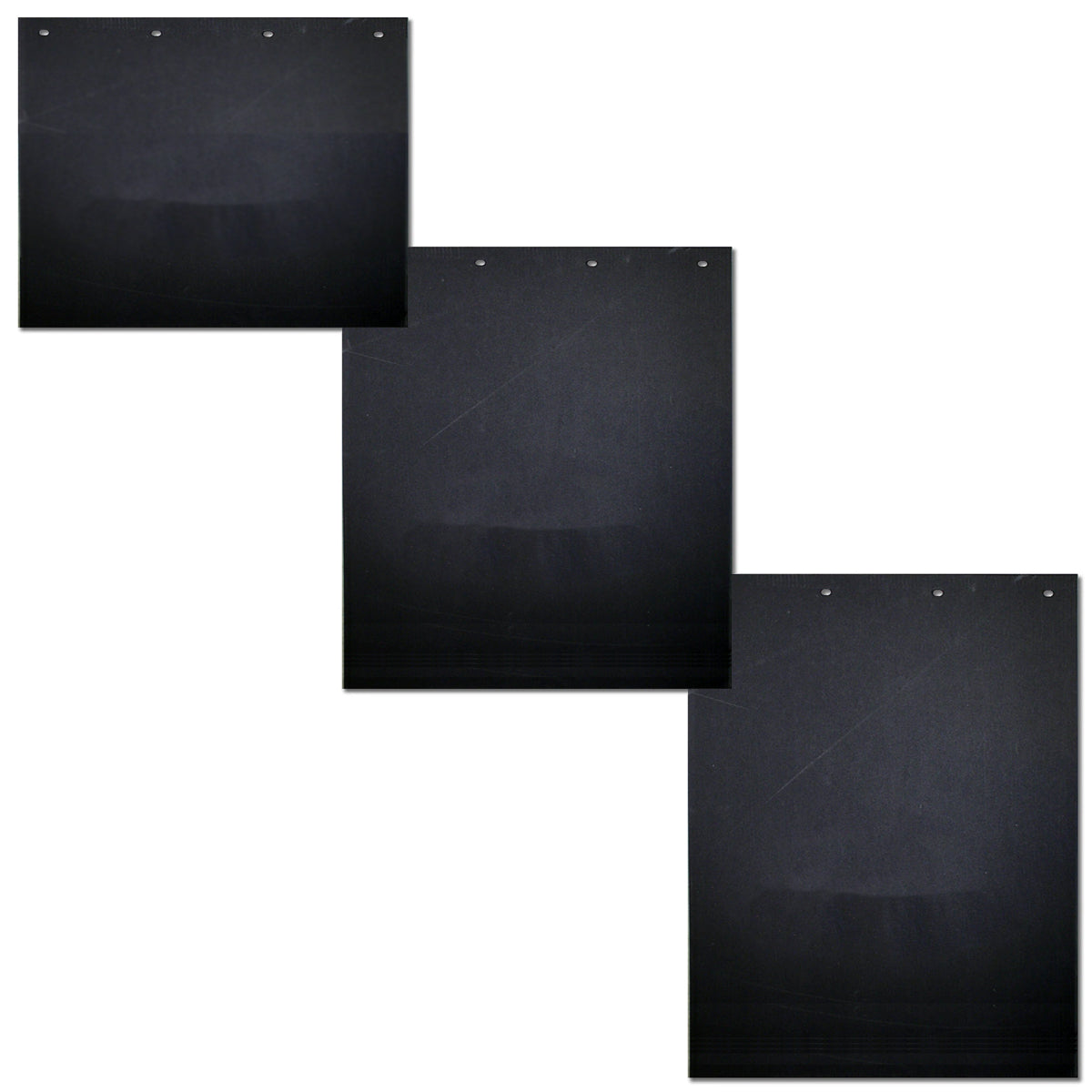 Minimizer 3/8 inch Thick Rubber Anti-Spray Mud Flaps - Berube's Truck Accessories