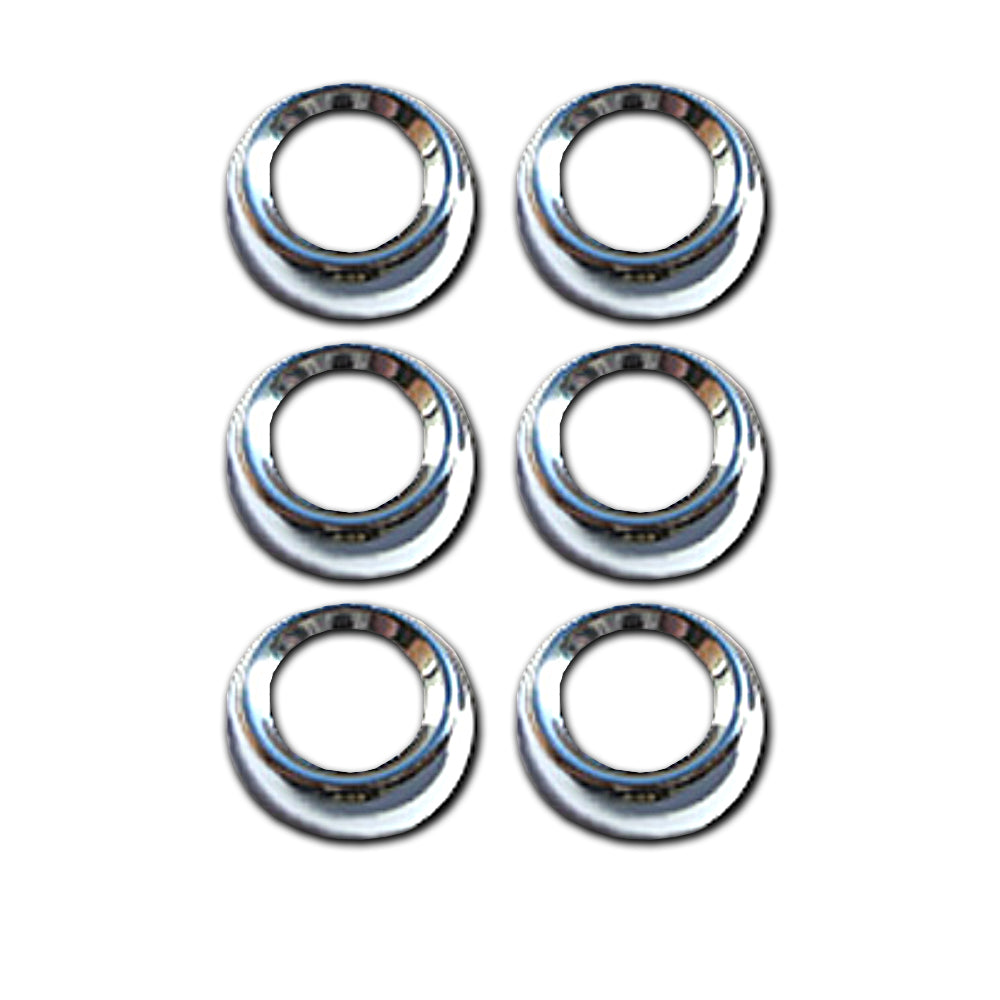 Peterbilt Face Nut Covers - 6 Pack