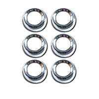 Peterbilt Face Nut Covers - 6 Pack