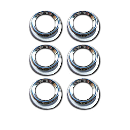 Peterbilt Face Nut Covers - 6 Pack