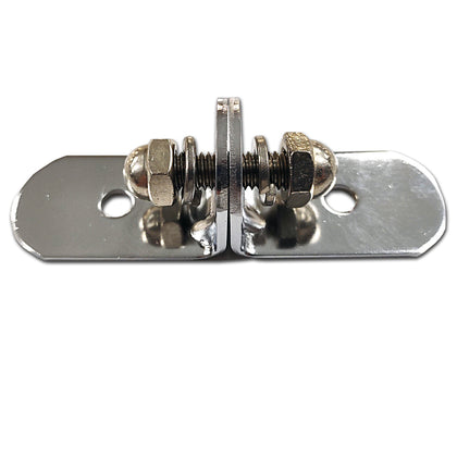 Mirror Tech - 1-Hole Chrome Angle Assembly