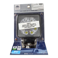 United Pacific 9 High Power 27-Watt LED Work Light "Competition Series"