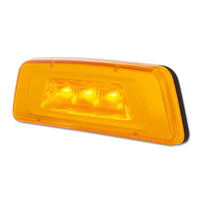 3 LED Fender Turn Signal/Parking Light For Kenworth T680/T700/T880 - Amber LED/Amber Lens