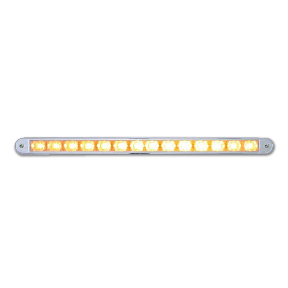 14 LED 12" Auxiliary Strobe Light - Amber LED