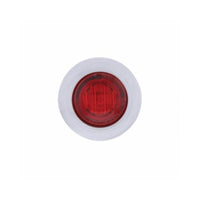 United Pacific .75 inch - 3 LED Dual Function Mini Clearance/Marker Light With Bezel - Amber or Red