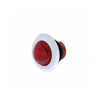 United Pacific .75 inch - 3 LED Dual Function Mini Clearance/Marker Light With Bezel - Amber or Red