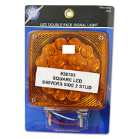 United Pacific 45 Diode 4.5" Square Double Faced Turn Signal Light