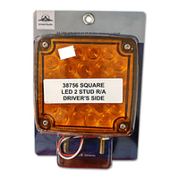 United Pacific 52 Diode 4.5" Square Double Faced Turn Signal Light