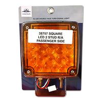 United Pacific 52 Diode 4.5" Square Double Faced Turn Signal Light