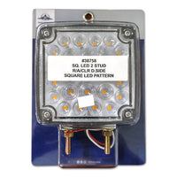 United Pacific 52 Diode 4.5" Square Double Faced Turn Signal Light