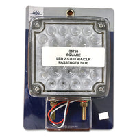 United Pacific 52 Diode 4.5" Square Double Faced Turn Signal Light