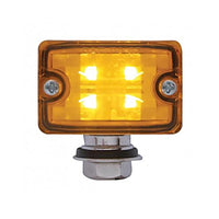 United Pacific 4 LED Small Rod Light - Amber or Red