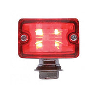 United Pacific 4 LED Small Rod Light - Amber or Red