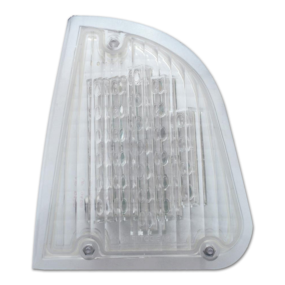 29 LED Turn Signal Light For 1985-2007 Kenworth T600 (Driver or Passenger) - Amber LED/Clear Lens