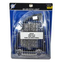 29 LED Turn Signal Light For 1985-2007 Kenworth T600 (Driver or Passenger) - Amber LED/Clear Lens