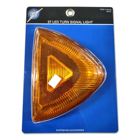 Peterbilt Amber LED Directional With Chrome Inner Base