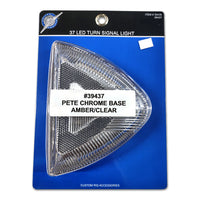 Peterbilt Amber LED Directional With Chrome Inner Base