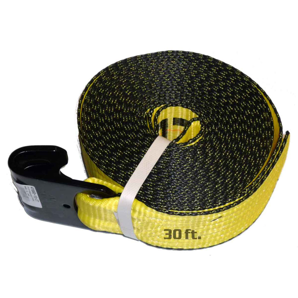 3" Straps w/Flat Hooks