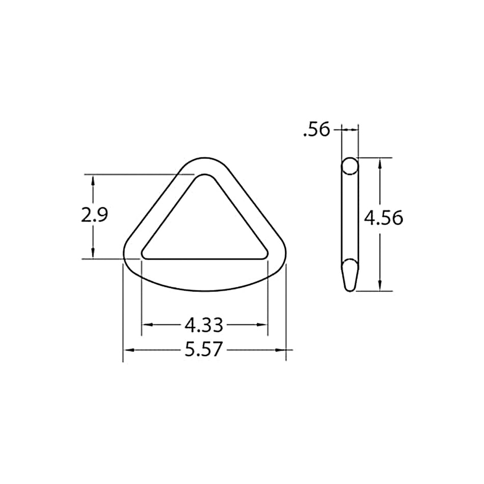 4" Delta Ring