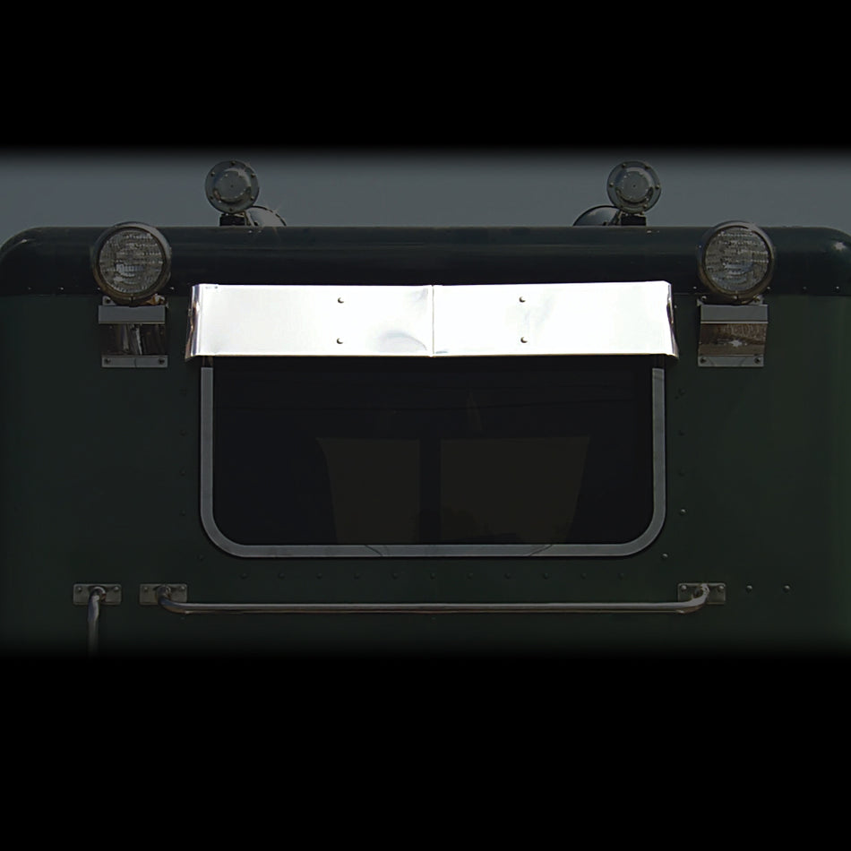 Roadwork's Peterbilt Day Cab Rear Window Drop Visor