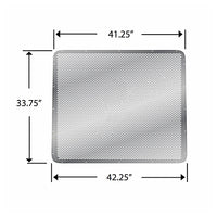 Peterbilt 357/377/378/379 Regular Hood Punched Grill Insert (Horizontal Ovals)