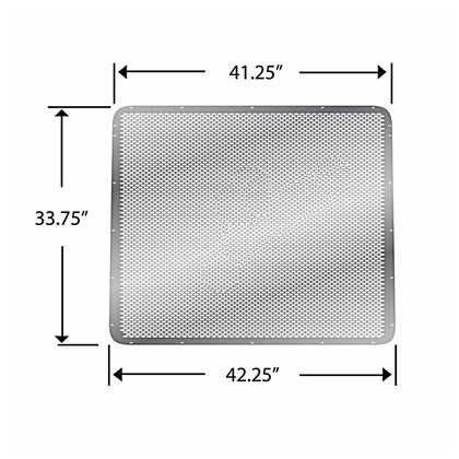 Peterbilt 357/377/378/379 Regular Hood Punched Grill Insert (Horizontal Ovals)
