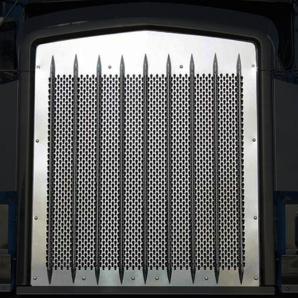 Kenworth 900L Keyhole Punched Grill Insert By RoadWorks