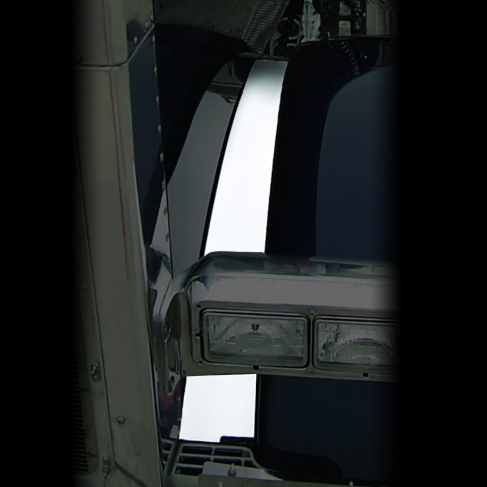 Roadwork's Peterbilt 379 Trim Between Hood & Fender - Tape Mount