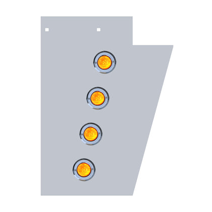 Roadwork's Peterbilt 379 Wide Cowl Extension with 8 x 2" Light Holes