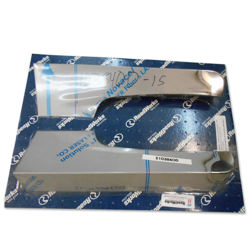 Roadworks Stainless Steel Peterbilt Front Step Covers