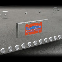 Roadwork's Peterbilt 388 389 or 389 Stainless Steel Single License Plate Hanger