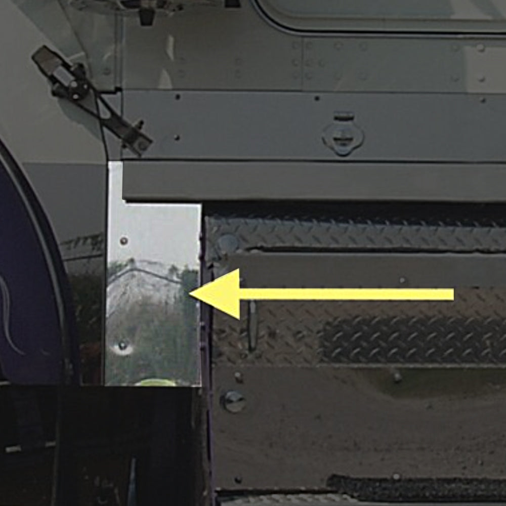 Roadwork's Kenworth W900B Mock Cowl Extension (Blank - No Lights)