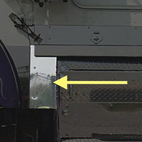 Roadwork's Kenworth W900B Mock Cowl Extension (Blank - No Lights)