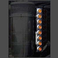 Roadwork's Peterbilt 15" Regular Donaldson Air Filter Light Set (Front or Rear)