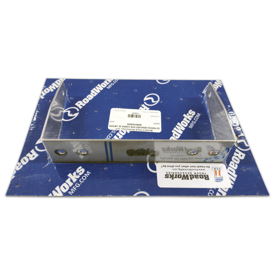 Roadworks Cobra 25 or Uniden 66/68 Radio Extended Mounting Bracket