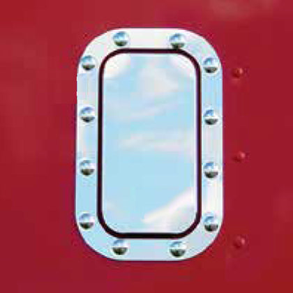 Roadwork's - Classic Freightliner Stainless Steel Bunk Vent Cover