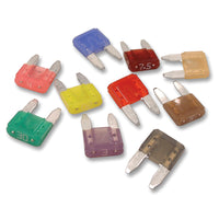 MINI Fuse Circuit Tap 46044, 16 GA UL1015 Red Wire w/ Butt Connector, 32V, 30A