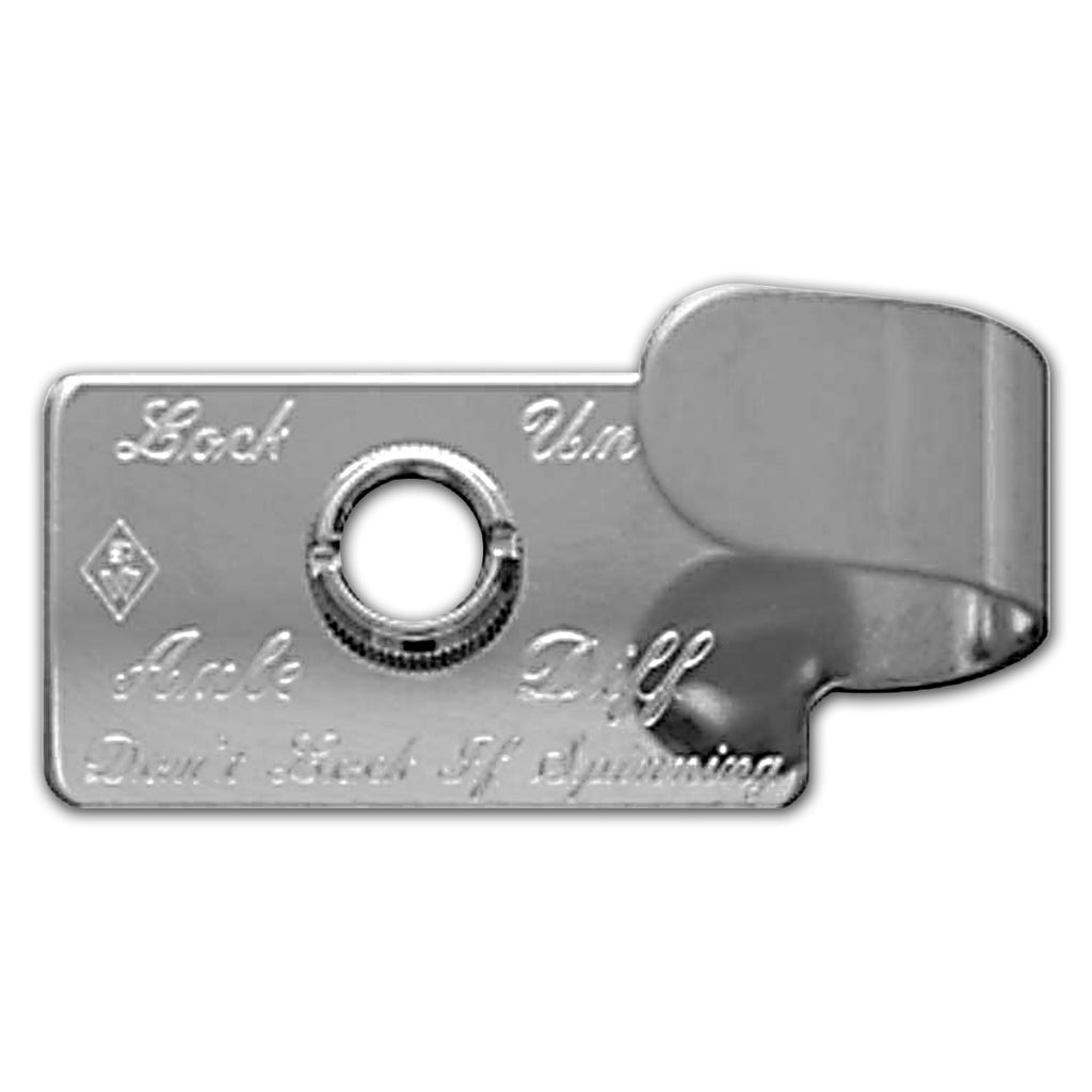 Rockwood 2006+ Peterbilt "Axle Diff" Chrome Switch Guard Cover
