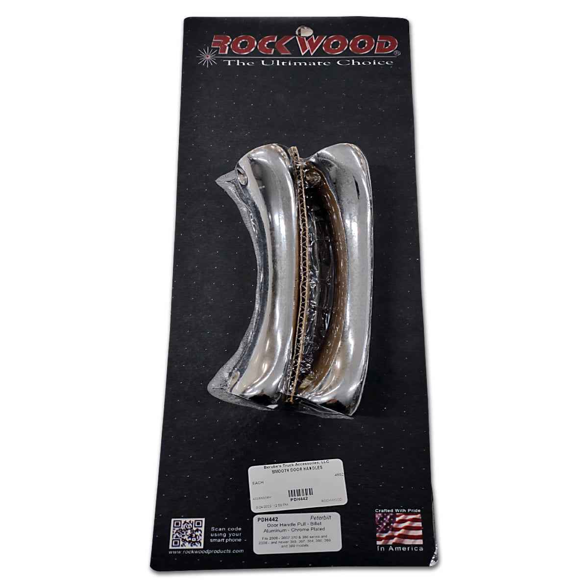 Peterbilt Chrome Door Handle Lever Smooth or Finger Grip Design