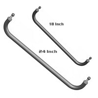 Grand Rock - 18" or 24" Polished Stainless Steel Bolt-On Grab Handle
