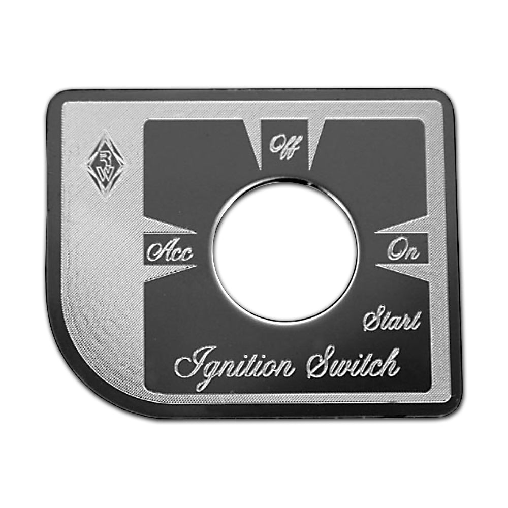 Rockwood Ignition Key Switch ID Plate Fits Peterbilt